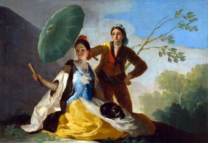 Francisco Goya, El Quitasol - Goya - umjetnik koji je izvršio ogroman utjecaj u evoluciji slikarstva